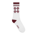 Amiri MA Quad Socks Deep Red