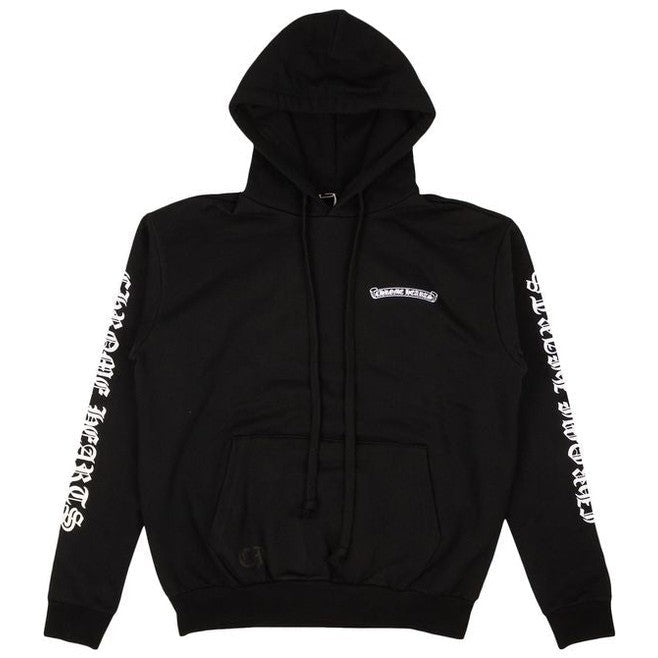Chrome Hearts Script Logo Hoodie Black