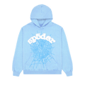Sp5der Web sweat à capuche Sky Blue