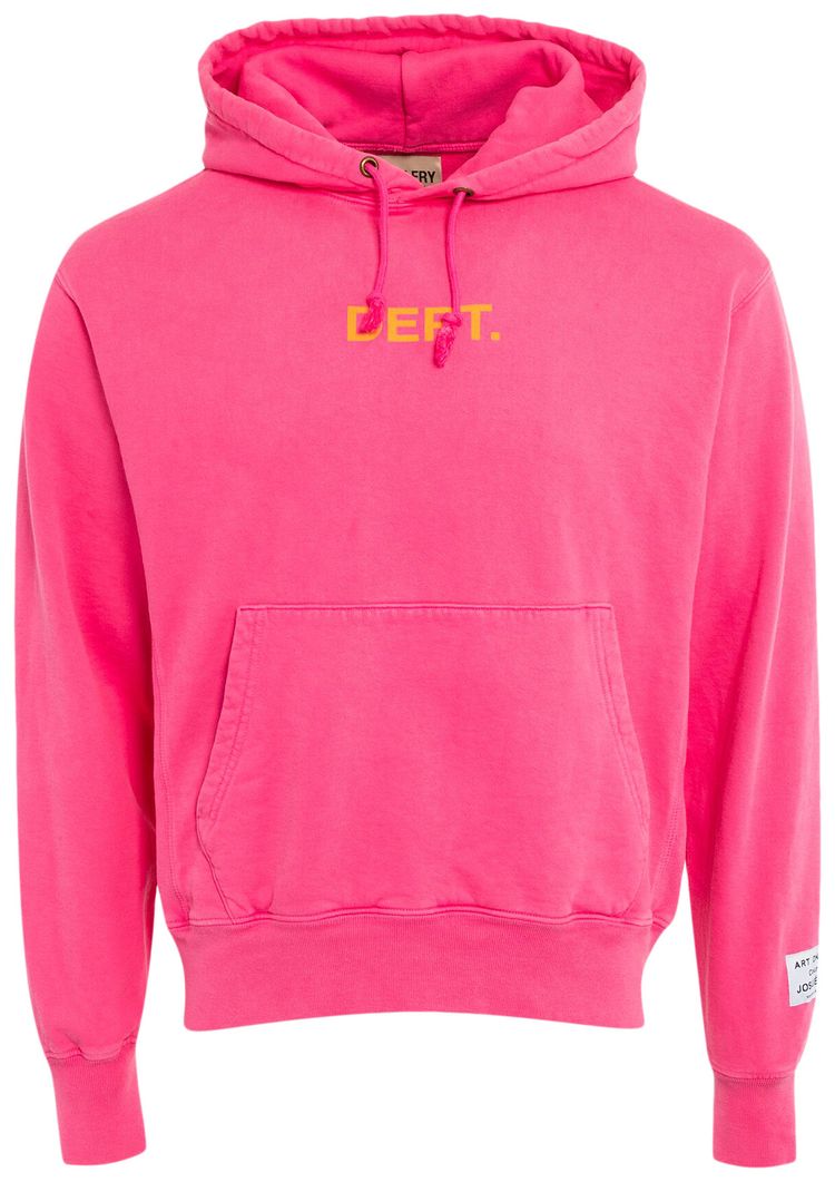 Gallery Dept. Logo Hoodie Flo Pink