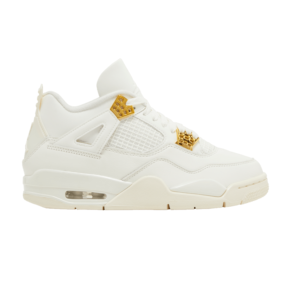Jordan 4 Retro Metallic Gold (femme)