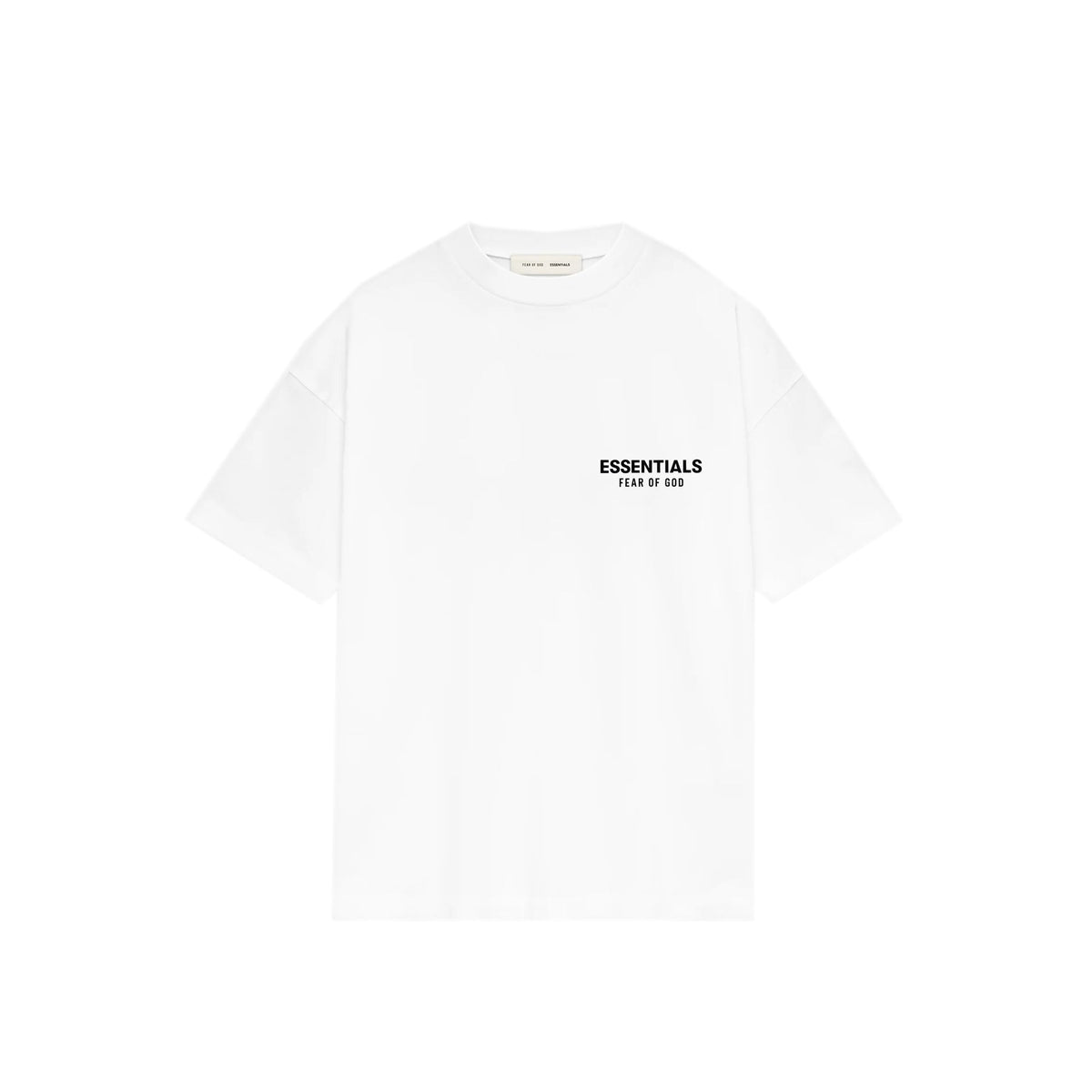 Fear of God Essentials Classic Short Sleeve Tee Bright White