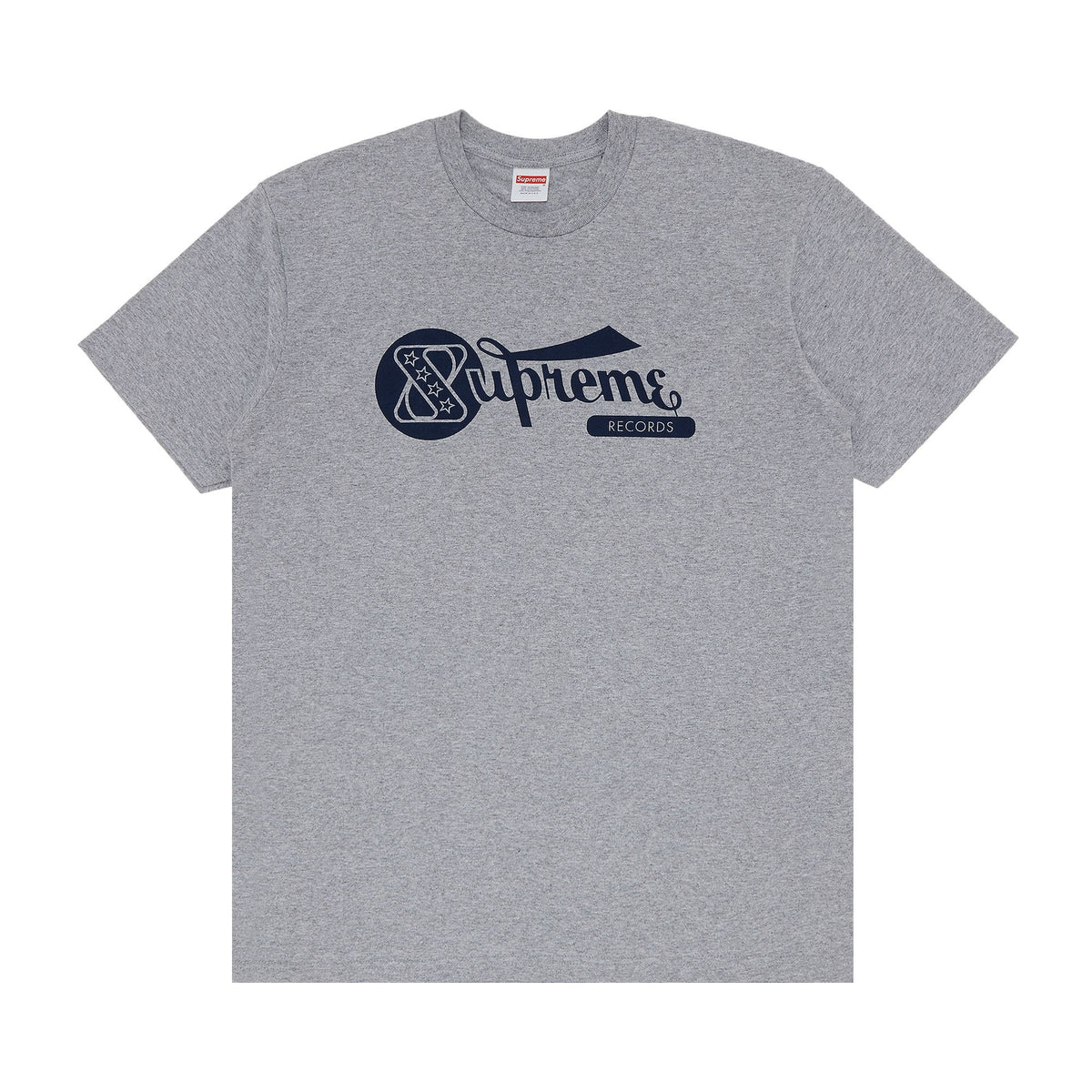 Supreme Records Tee Heather Grey