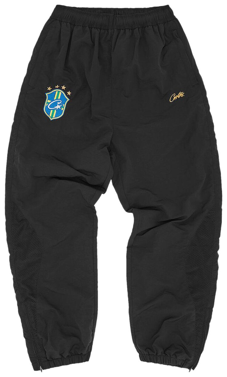 Corteiz Brasil Olympic Shuku Pant Black/Black