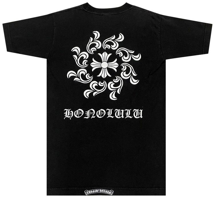 Chrome Hearts Spiral Honolulu T-Shirt Black