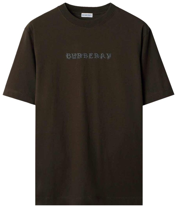 Burberry Paisley Logo T-Shirt Shadow Brown