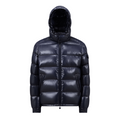 Moncler Maya Hooded Short Down Jacket Navy