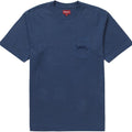 Supreme Overdyed Pocket Tee Navy