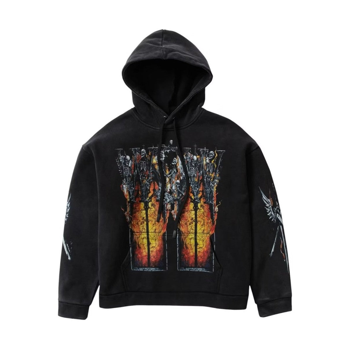 Who Decides War Ember Chapel Hoodie Black