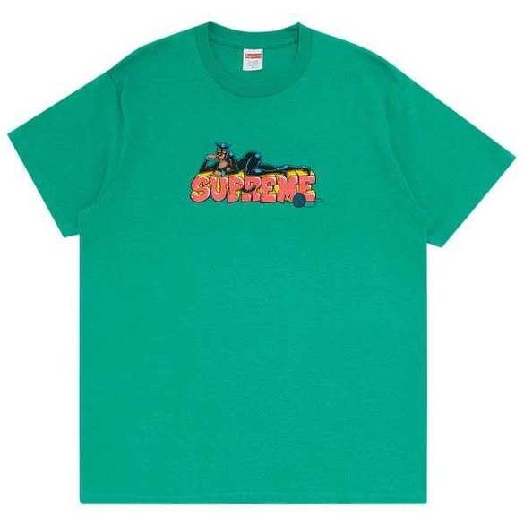 Supreme Catwoman Tee Green