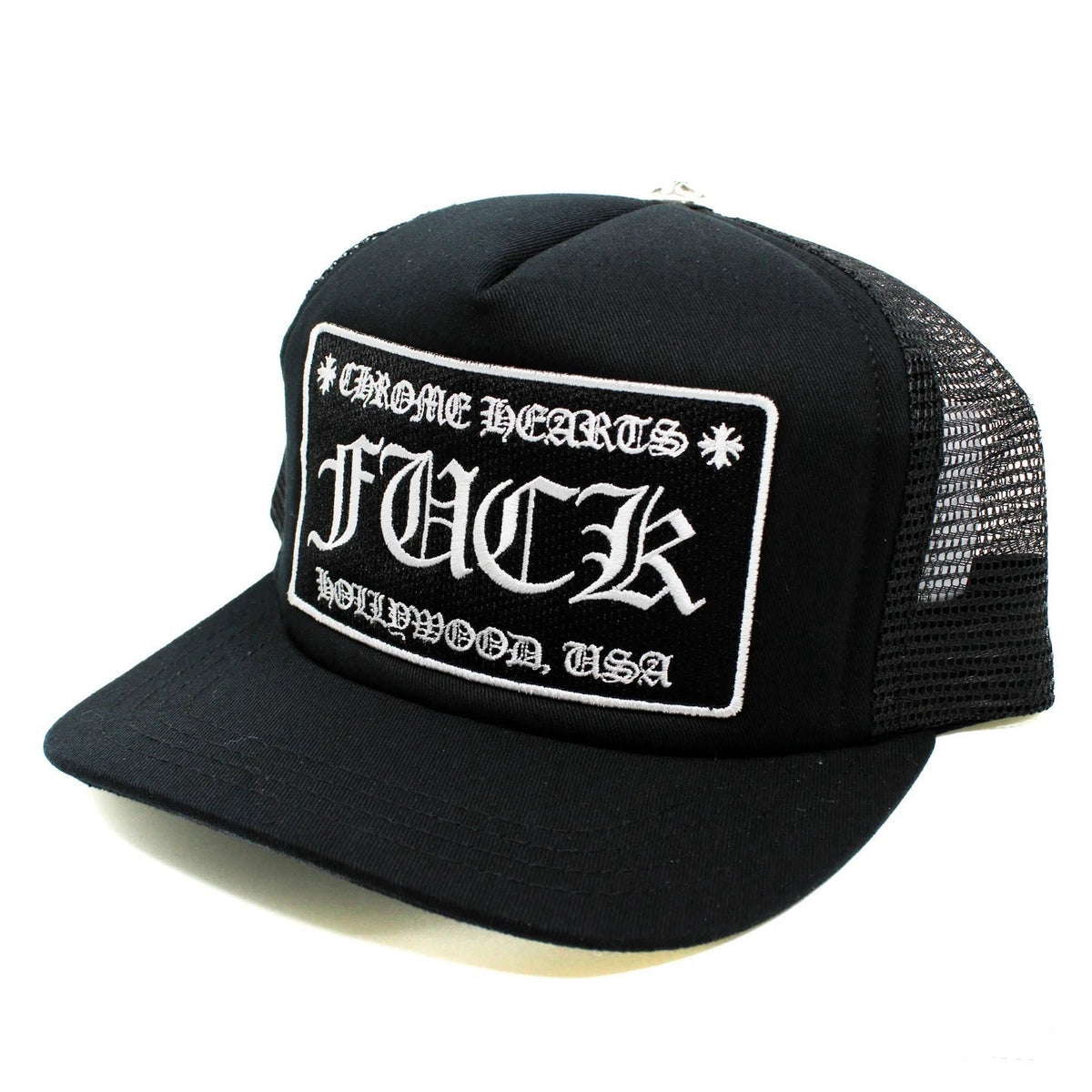 Chrome Hearts Fxck Hollywood Trucker Hat