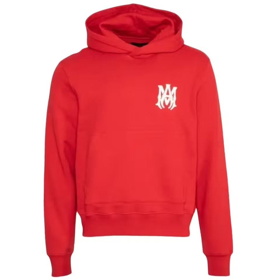 AMIRI MA Logo Hoodie Red