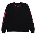 Chrome Hearts Long Sleeve Pocket T-Shirt Black Hot Pink