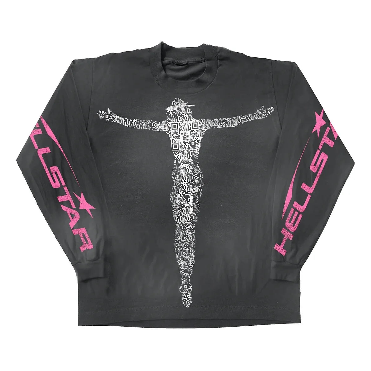 Hellstar Qr Christ L/S Tee Black