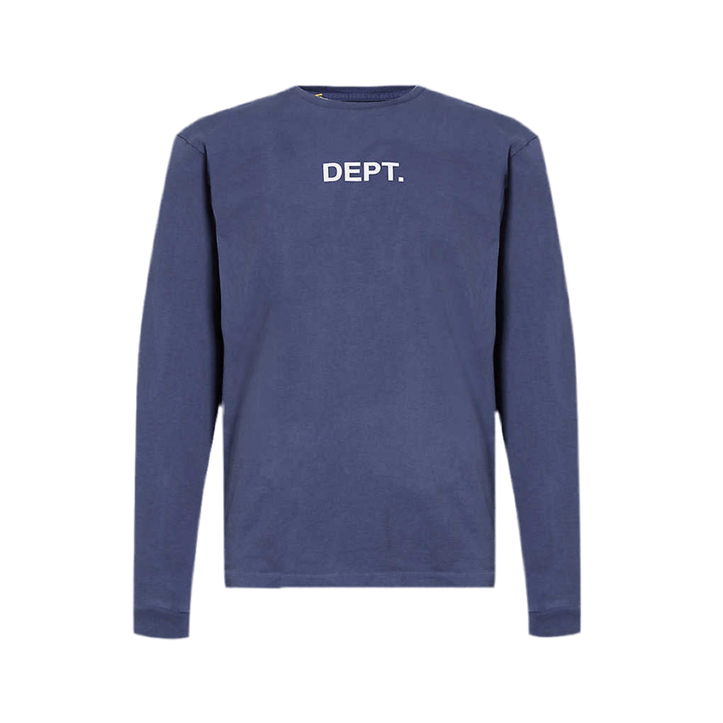 Gallery Dept. Logo Long Sleeve T-Shirt Navy