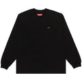 Supreme Small Box L/S Tee (SS26) Black