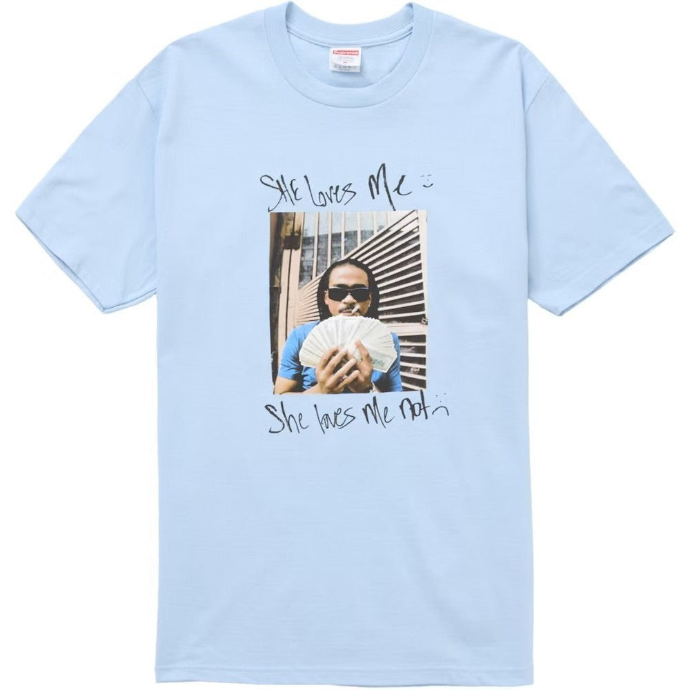 Supreme Max B Tee Powder Blue