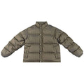 Chrome Hearts Monogram Print Puffer Jacket Olive