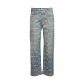 Lanvin X Future Printed Denim Jeans