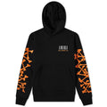 AMIRI Bones Popover Hoodie Black & Orange