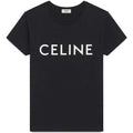 Celine Loose Jersey T-Shirt Black