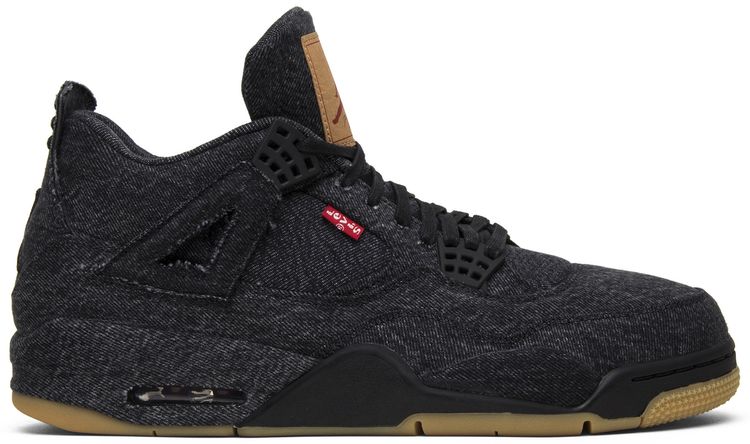 Jordan 4 Retro Levi's Black (Levi's Tag)