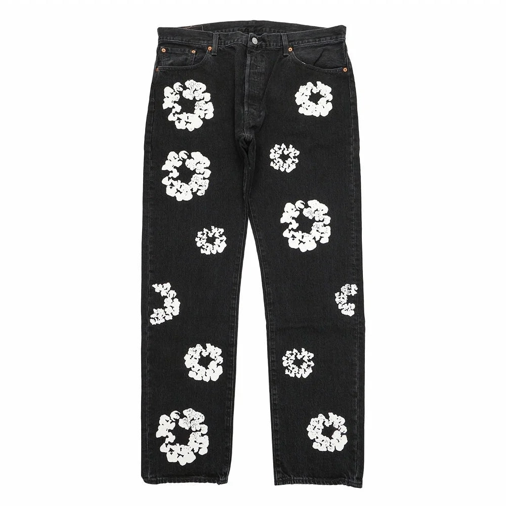 Denim Tears x Levi's Cotton Wreath Jean Black