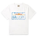 Gallery Dept. Logo Print Cotton Jersey T-Shirt White
