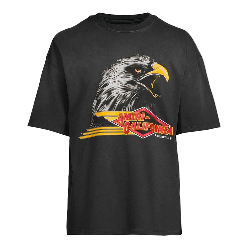 AMIRI Eagle Oversized T-Shirt Black