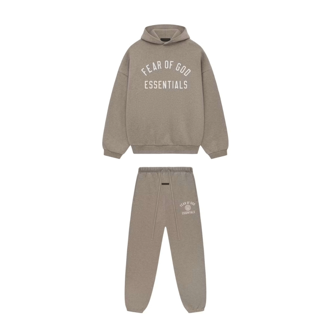 Fear of God Essentials Fleece Tracksuit Grey