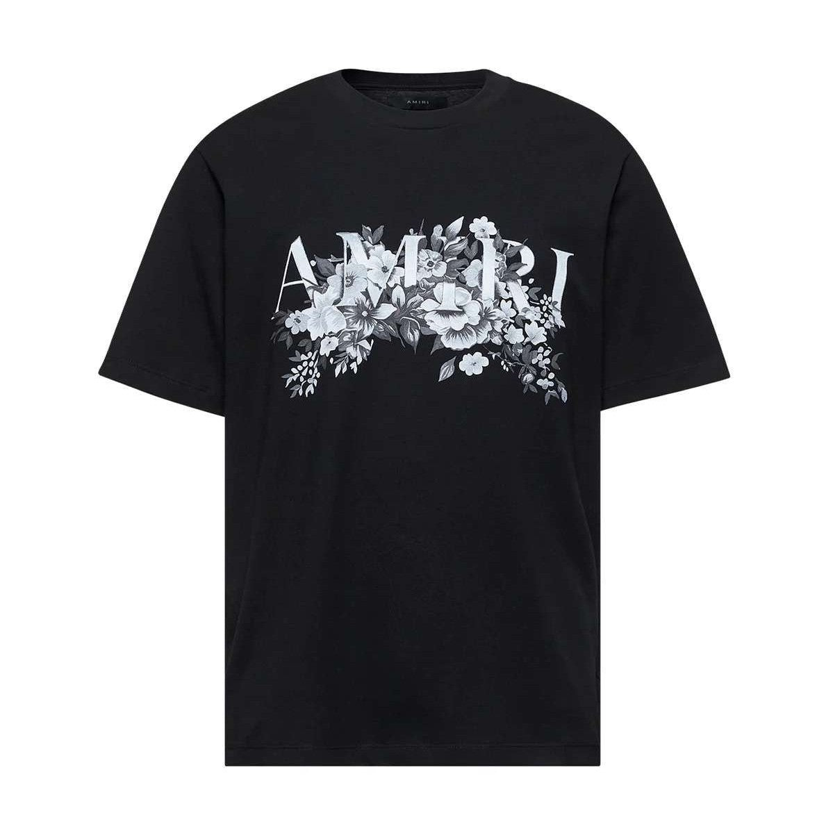 AMIRI Garden Print T-Shirt Black