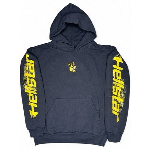 Hellstar Overseas Tracksuit Navy Yellow