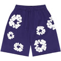 Denim Tears The Cotton Wreath Shorts Purple