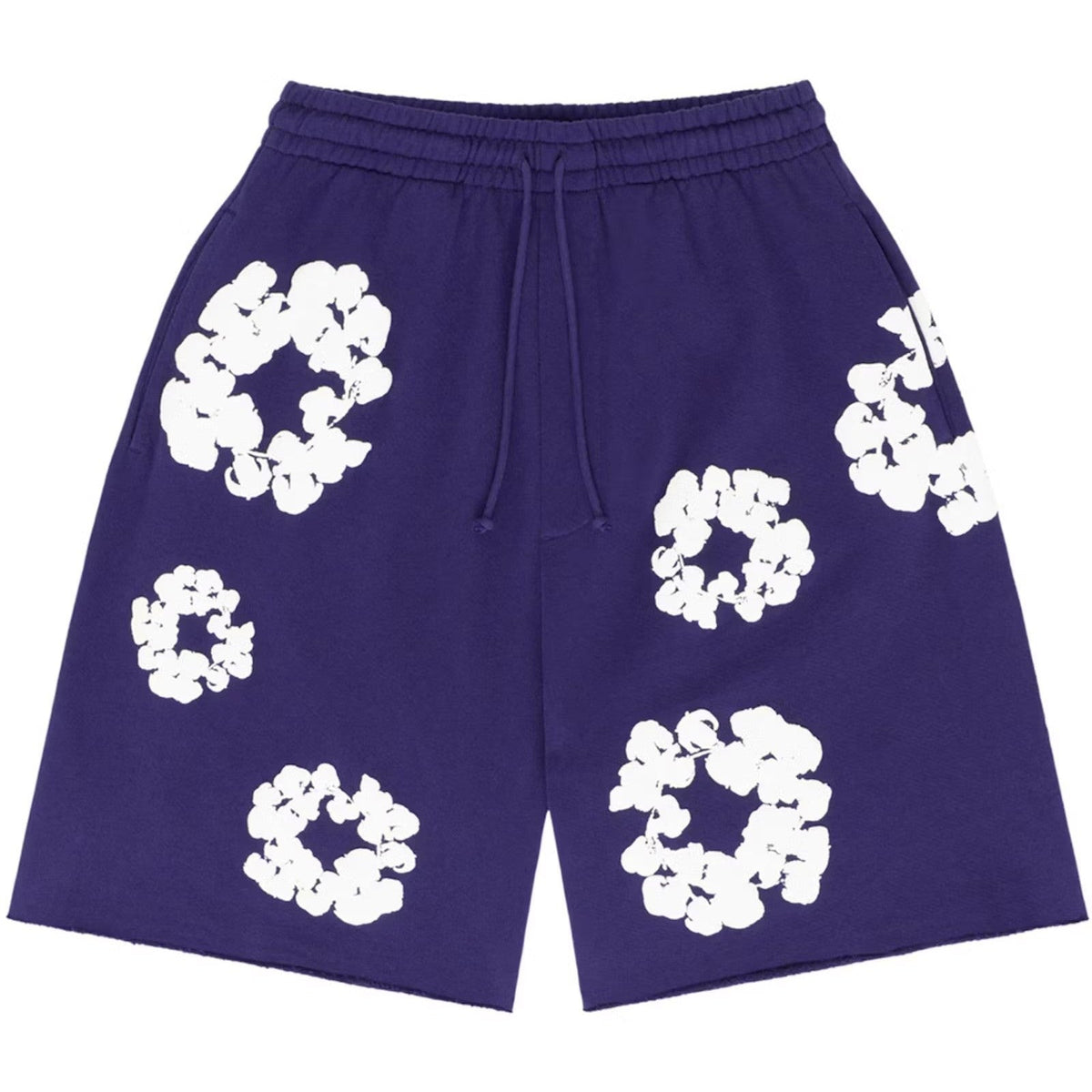 Denim Tears The Cotton Wreath Shorts Purple