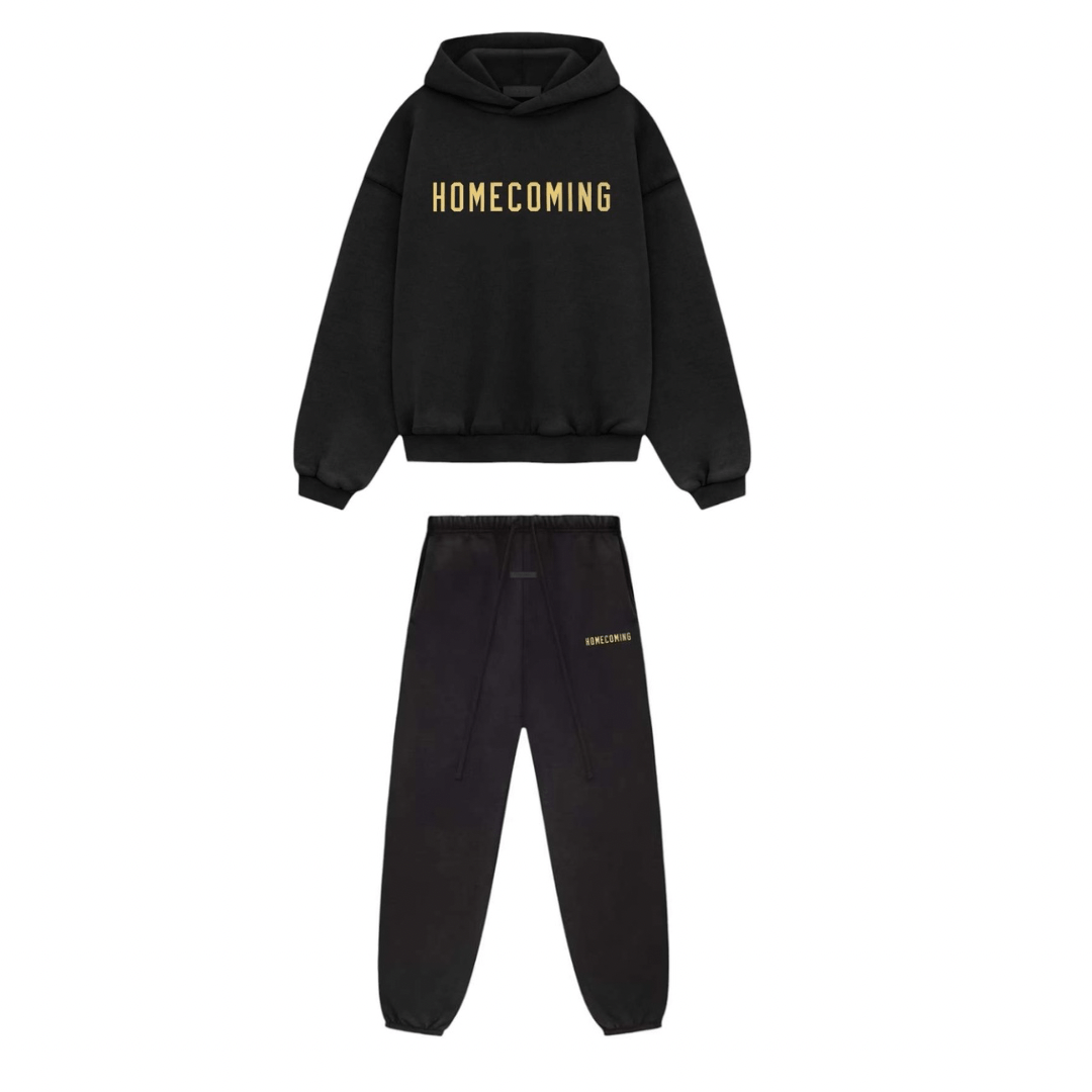 Fear of God Essentials Heavyweight Tracksuit Black