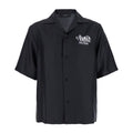 AMIRI Credits Bowling Shirt Black