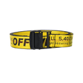 OFF-WHITE Industrial Belt Yellow/Black