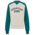 Dior x Kenny Scharf Varsity Crewneck Green/White