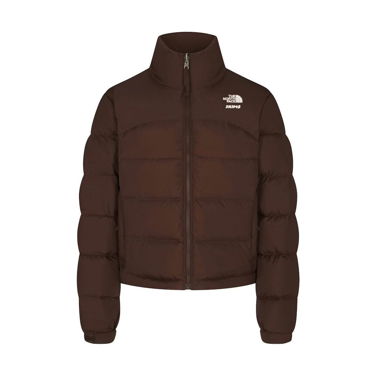 SKIMS x TNF 2000 Retro Nuptse Jacket Cocoa