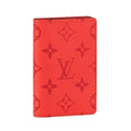 Louis Vuitton Pocket Organizer Monogram Red