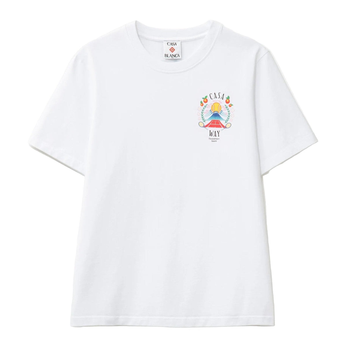 Casablanca Casa Way Mountain T-Shirt White