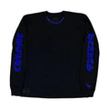 Chrome Hearts 1988 Neck Logo Long Sleeve T-Shirt Black Blue