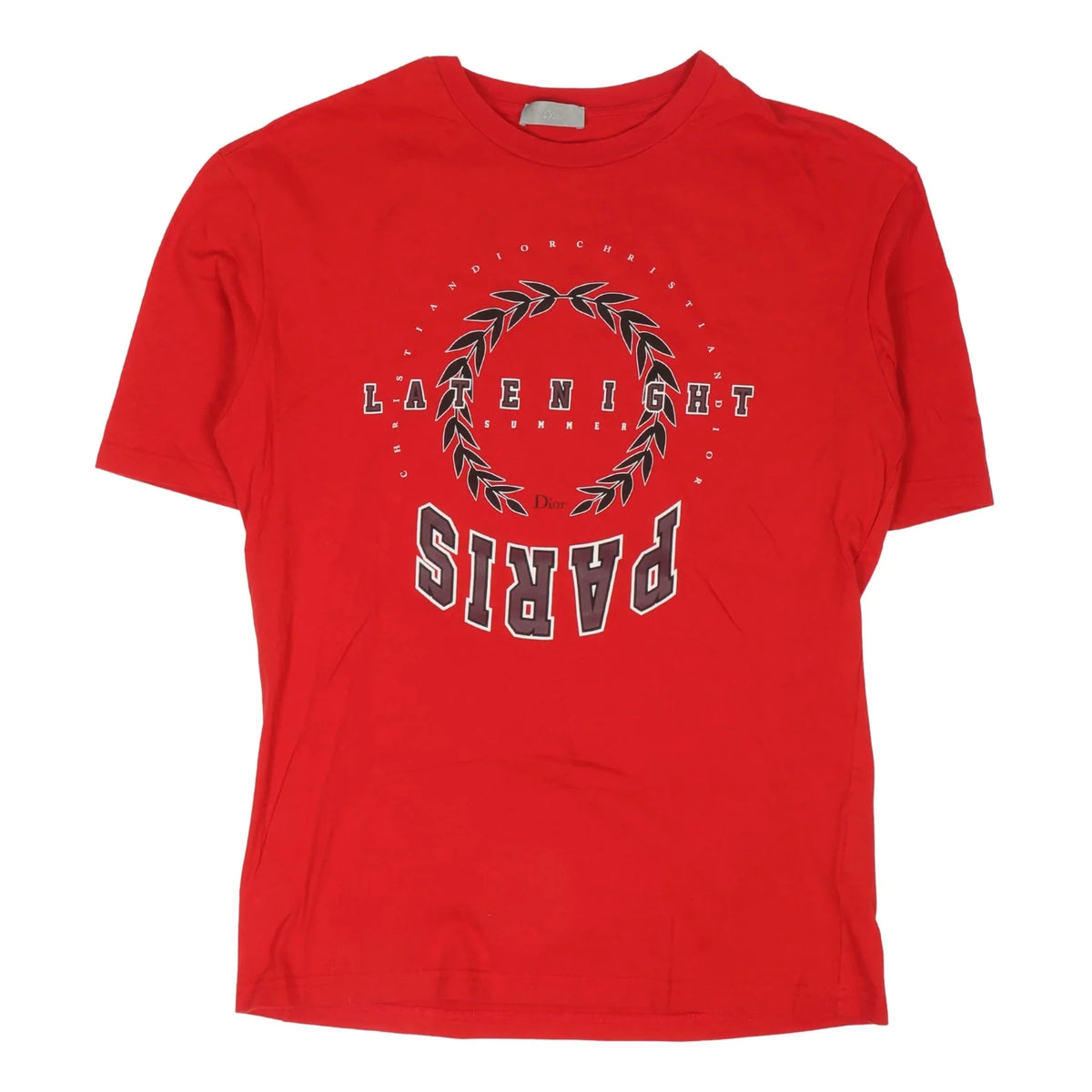 Dior Late Night Paris Red Tee