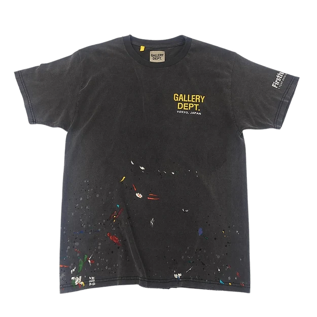 Gallery Dept. Tokyo Exclusive Anniversary Painted T-Shirt Black