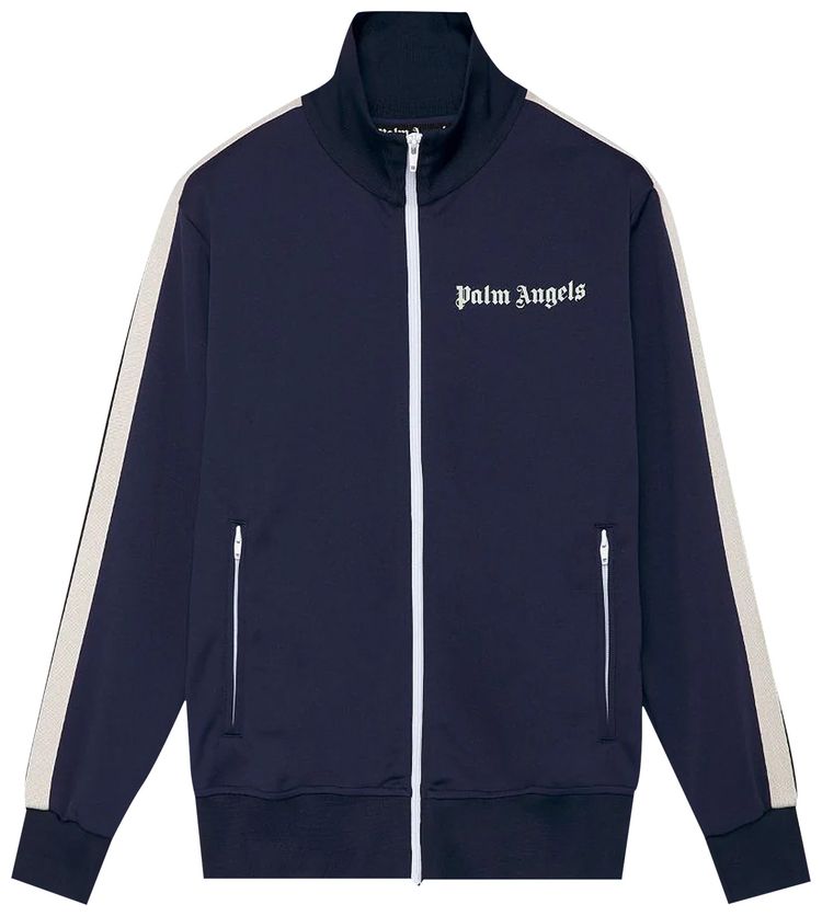 Palm Angels Classic Track Jacket Navy/White