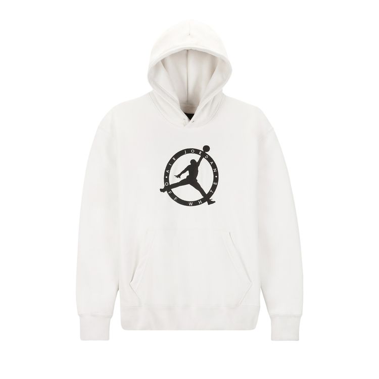 OFF-WHITE x Jordan Hoodie White