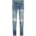 AMIRI Bleached MA Paisley MX1 Jeans Honeycomb/Indigo