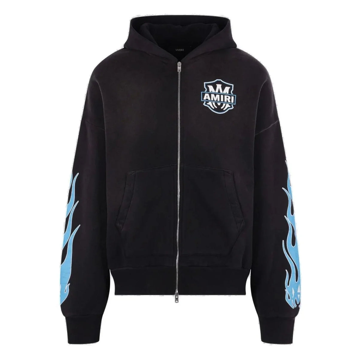 Amiri MA Flames Zip Hoodie