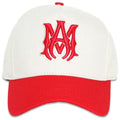 AMIRI MA Canvas Hat Alabaster Red