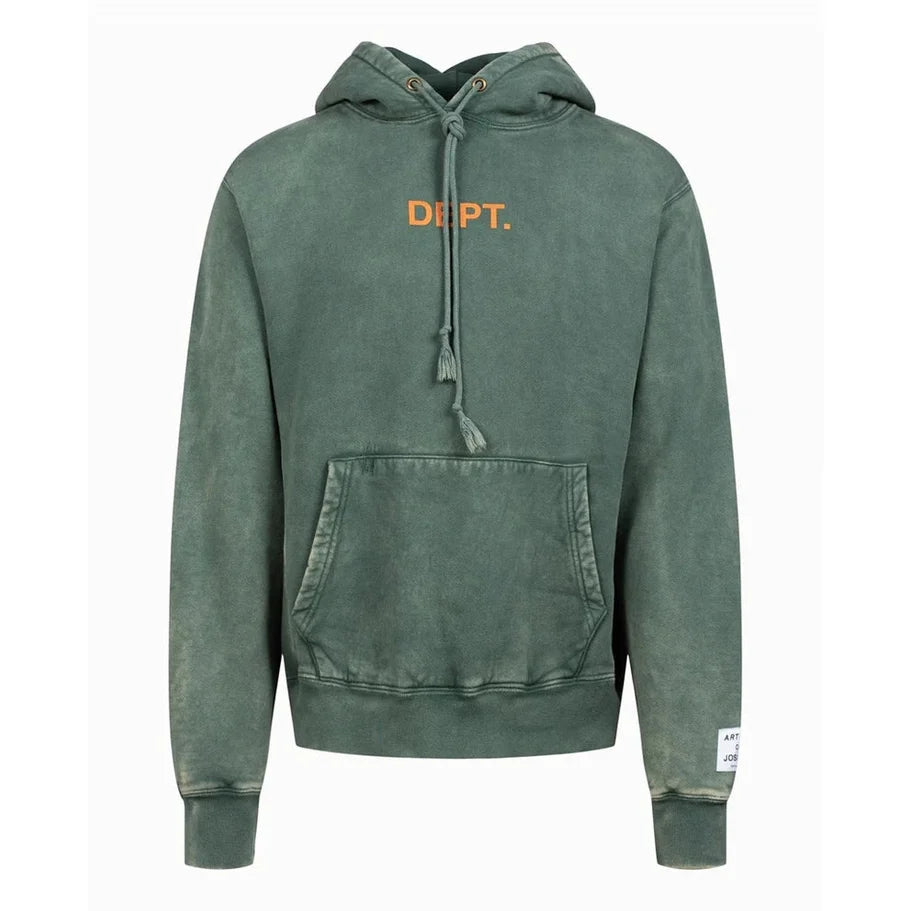 Gallery Dept. Center Logo Hoodie Green